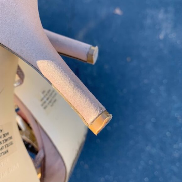 Nine West heeled sandals size 7.5 - Picture 10 of 13